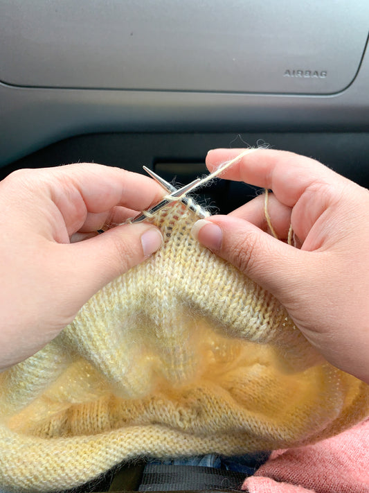 The Car Knitting Chronicles #1
