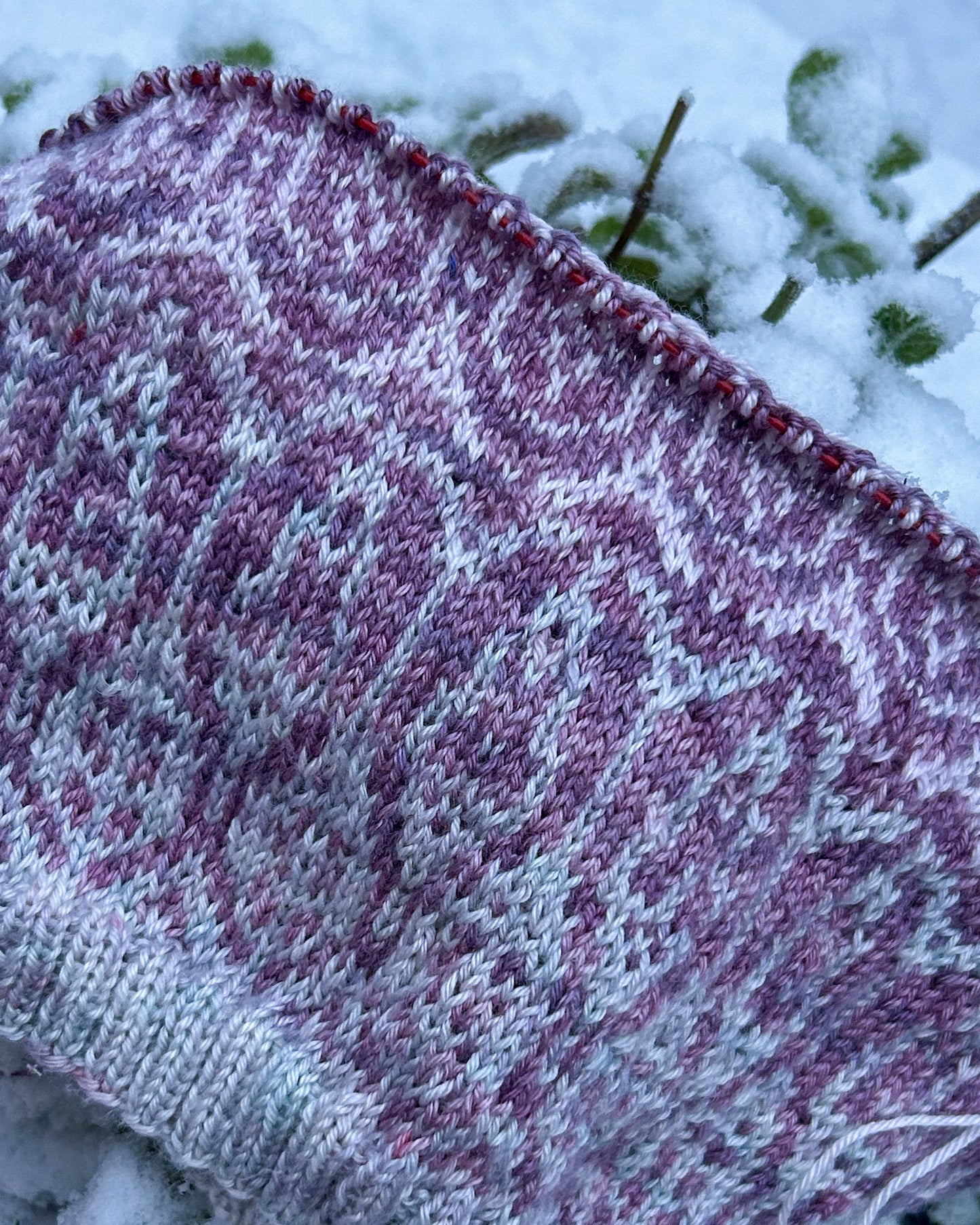 Blind Date With a Project - Winter’s Spell Cowl