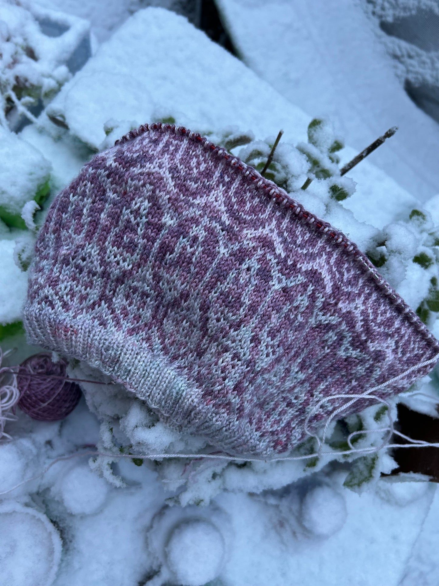 Blind Date With a Project - Winter’s Spell Cowl