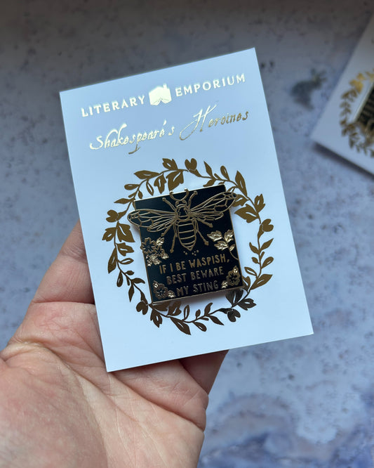 Taming of the Shrew Enamel Pin