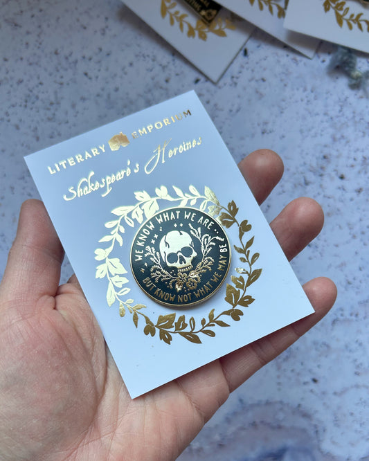 Ophelia Enamel Pin