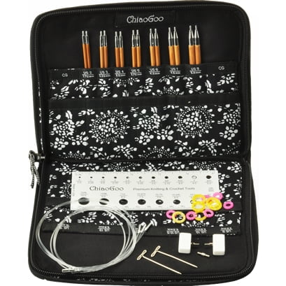 Chiaogoo Spin Bamboo Interchangeable needle set - FULL 2.75mm -10mm