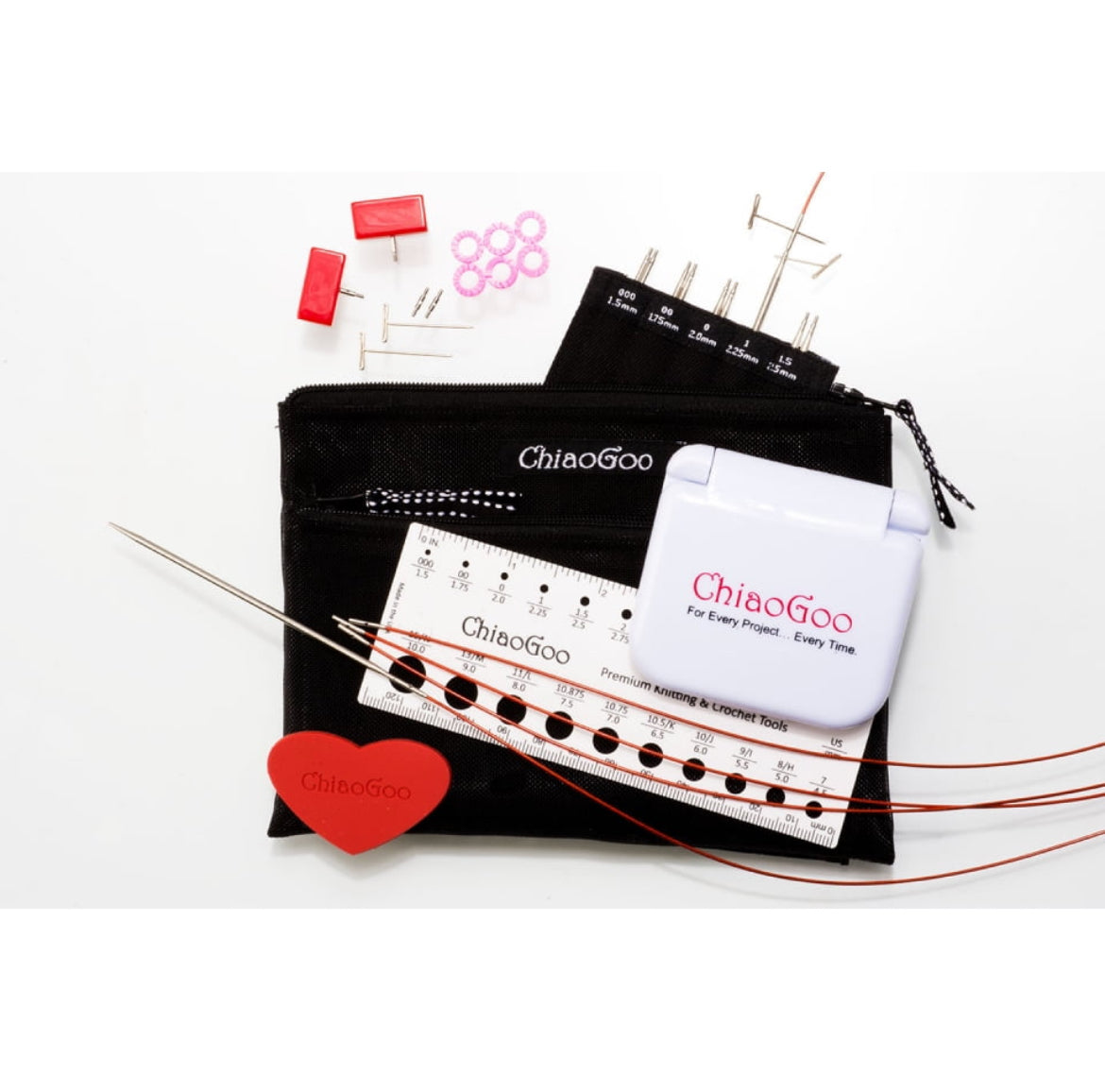 Chiaogoo Twist Mini Interchangeable needle set